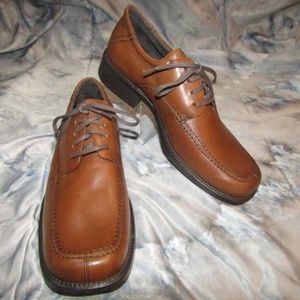 KENNETH COLE REACTION Men's Brown Leather Oxford